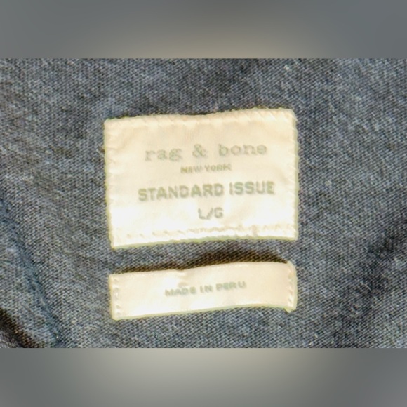 Rag & Bone Mens Shirt Lot Size L Crew & Polo Short & Long Sleeve Standard Issue - Picture 3 of 16